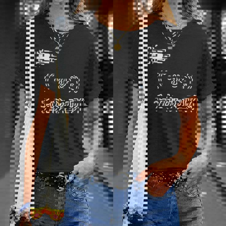 ´・W・`『チュウシャコワイ』 注射怖い 顔文字【変なtシャツ屋さん】面白 ポップ デザイン Tシャツ 彼女への贈り物